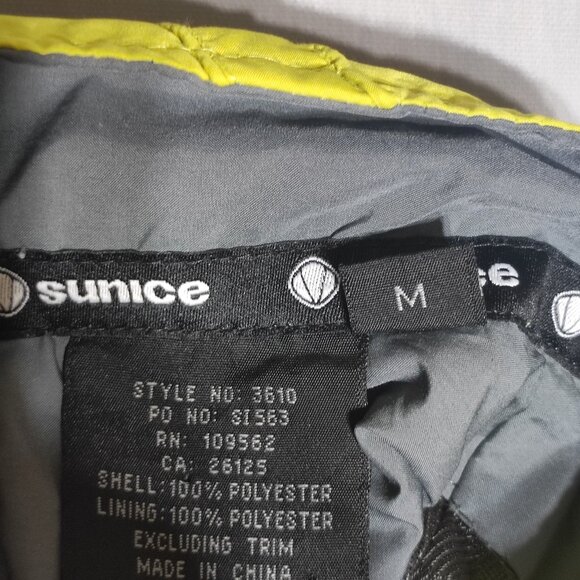 Sunice Weather performance jacket men's size M lime green colour short sleeve - Picture 7 of 12